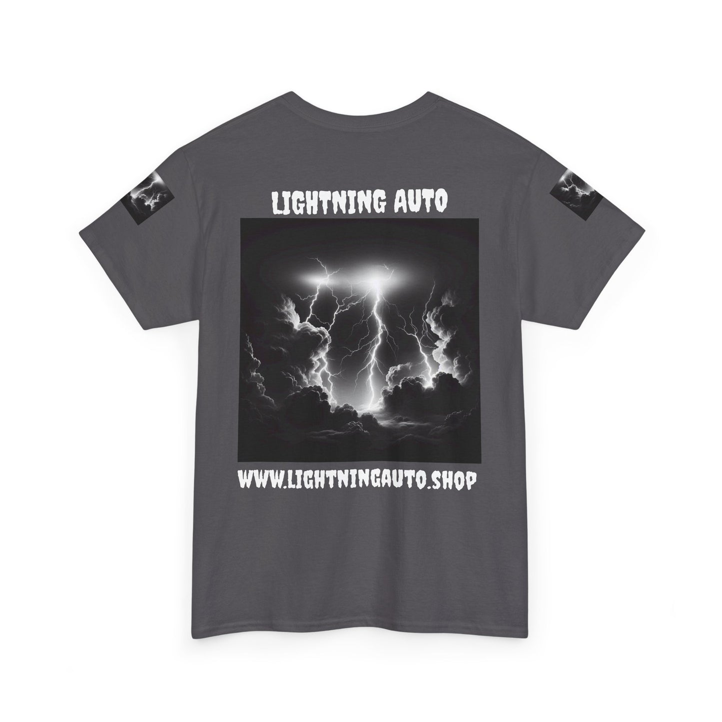 Unisex Heavy Cotton Tee Lightning Auto