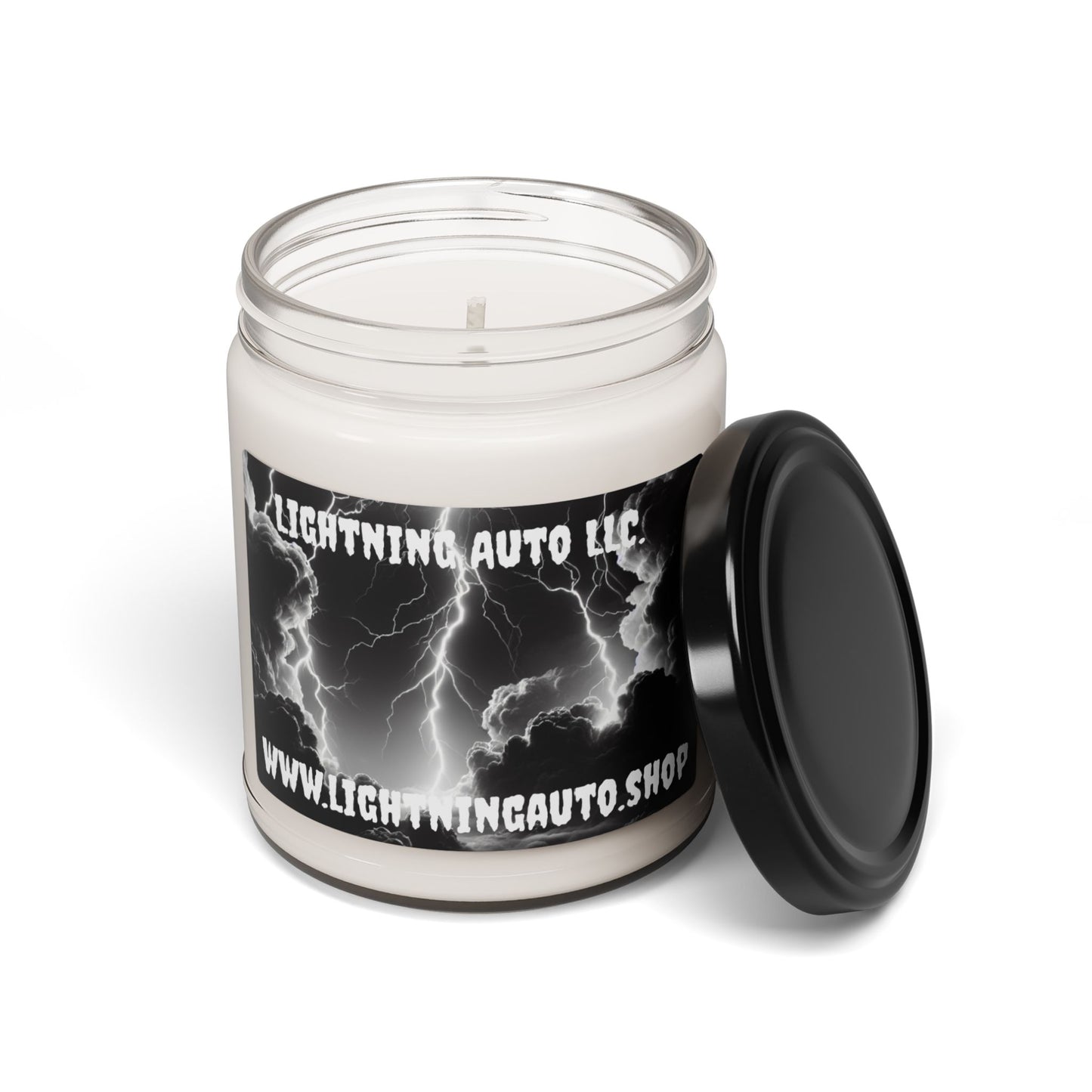 Scented Soy Candle, 9oz Lightning Auto