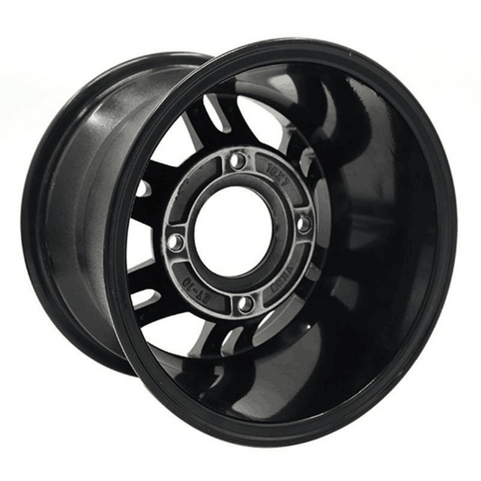 10-Inch Aluminum Wheel Rim, 23x7-10 for Front, 22x10-10 for Rear, All-Terrain Vehicle, Off-Road, for Karts, ATVs, UTVs