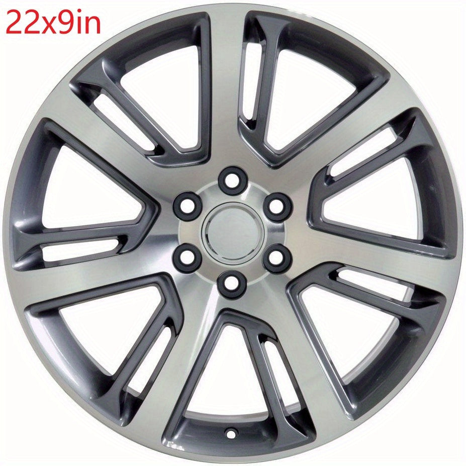 22in Replica Wheel CA88 Fits Cadillac Escalade Rim 22x9 Machined