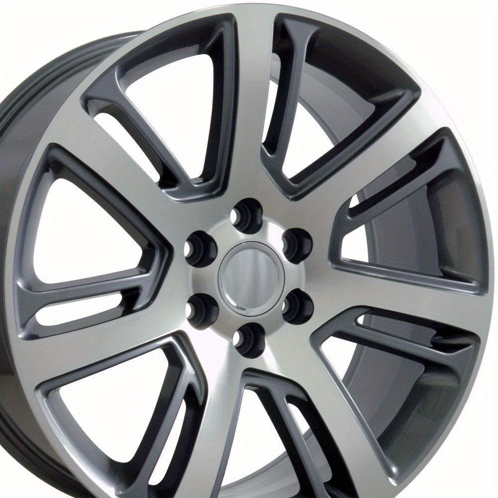 22in Replica Wheel CA88 Fits Cadillac Escalade Rim 22x9 Machined