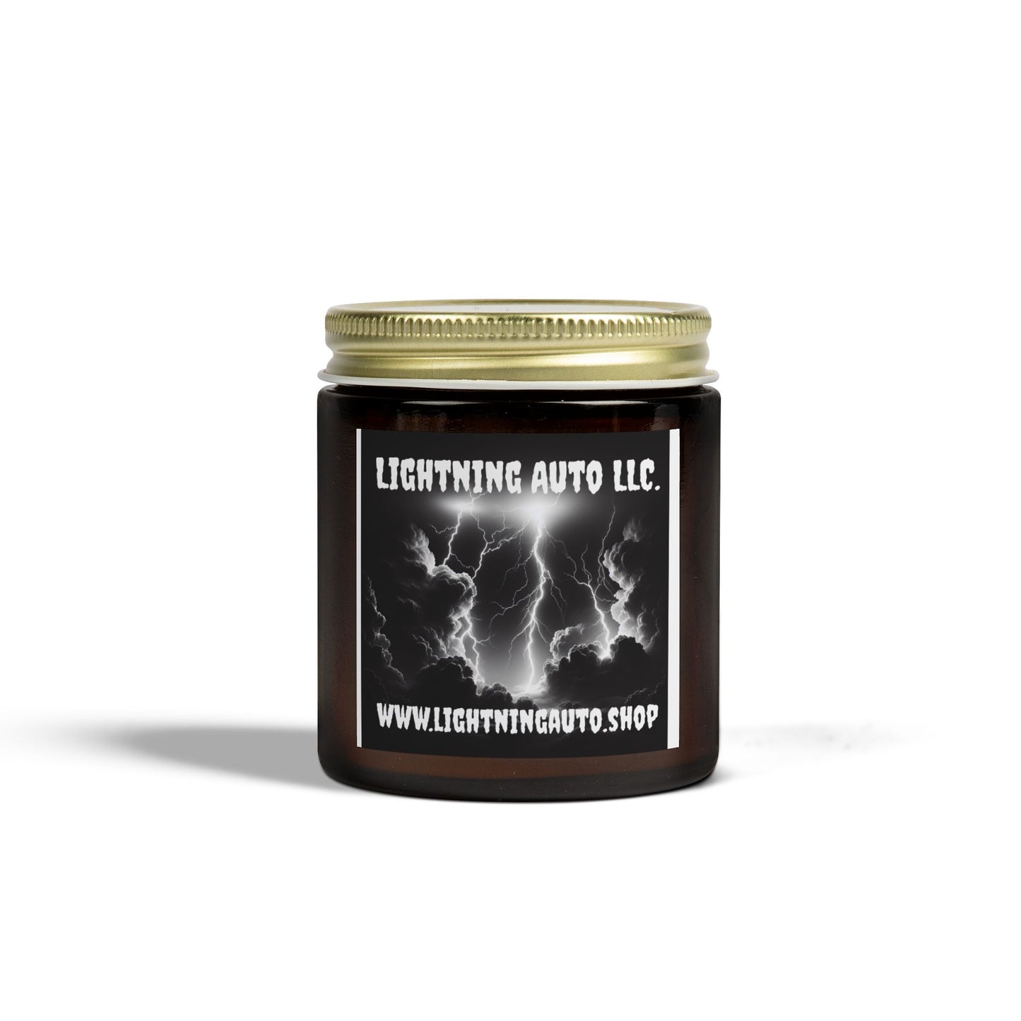 Scented Candles, Coconut Apricot Wax (4oz, 9oz) Lightning Auto