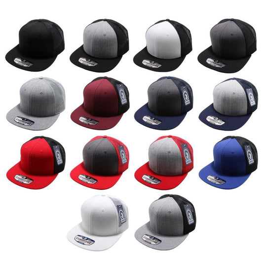 WOOL BLEND TRUCKER HATS ( PACK OF 6 )