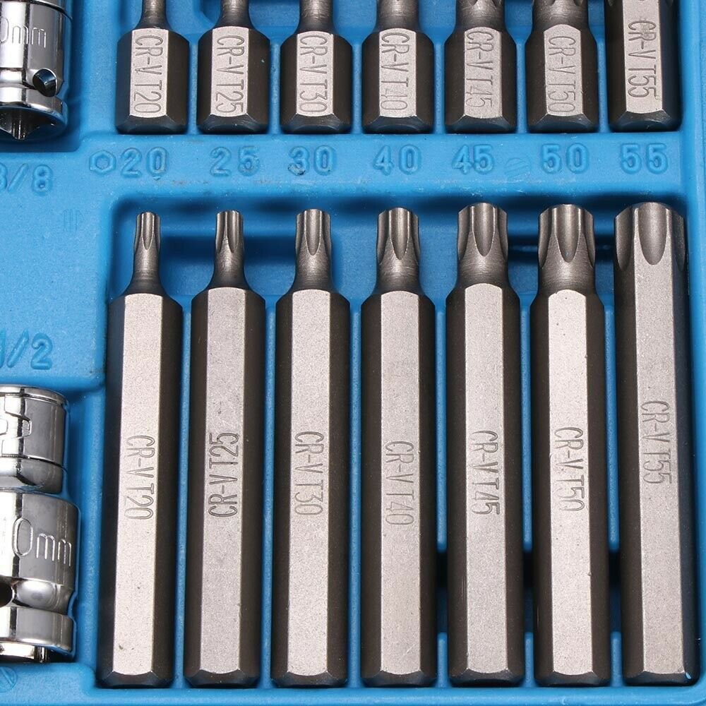 Set Of 40 Sets Of Hexagonal Bit Head Auto Repair Tools Star Spline Screwdriver Set