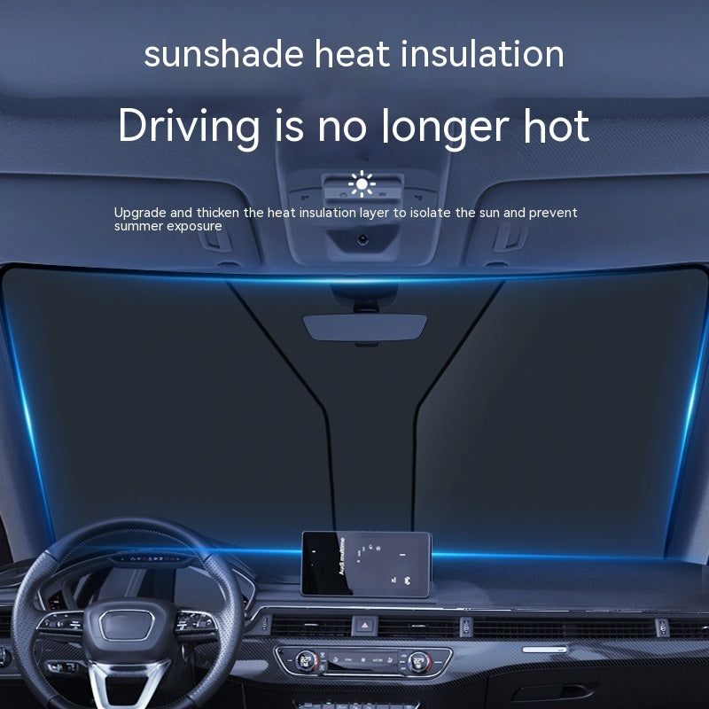 Upgraded Thickened Sunscreen Sun Protection Curtain Universal Automotive Sun Louver