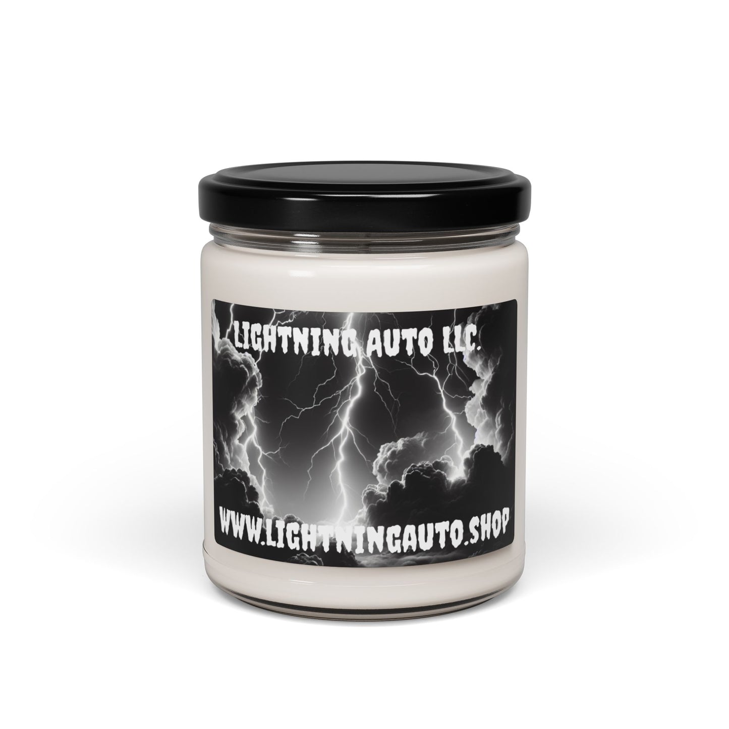 Scented Soy Candle, 9oz Lightning Auto