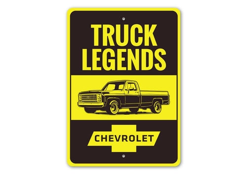 Truck Legends Sign