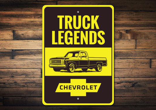 Truck Legends Sign