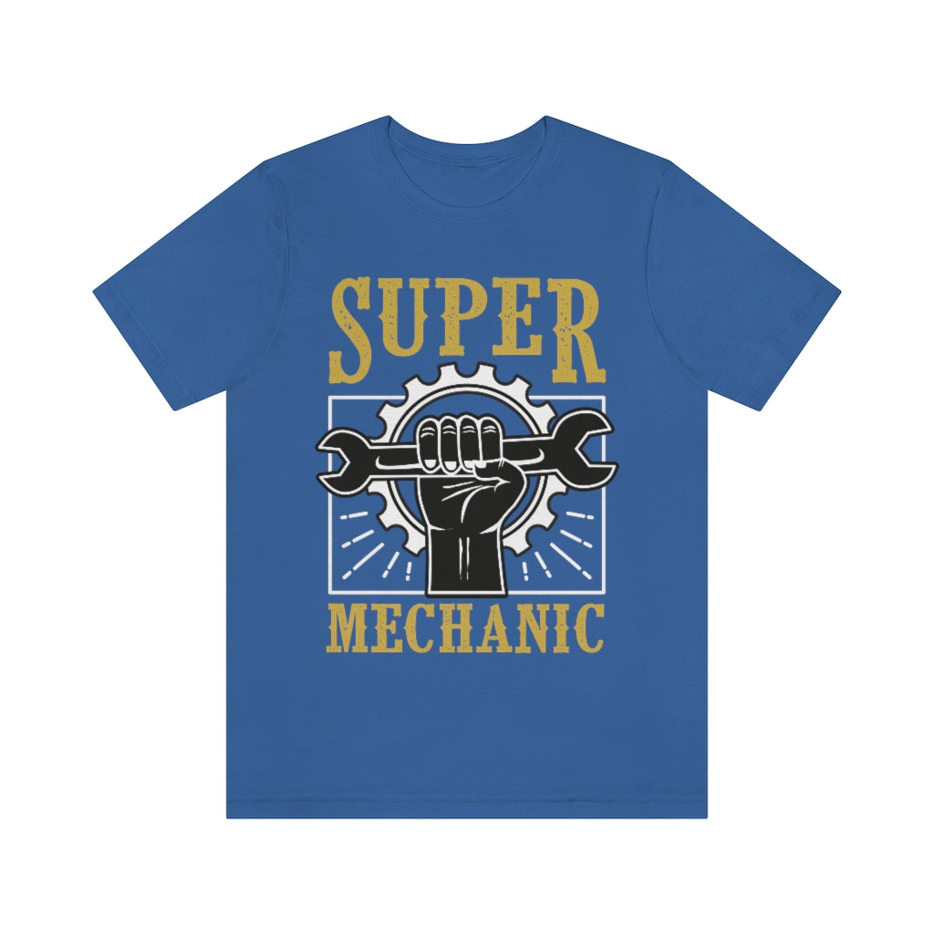 Super Mechanic Printed T-Shirt