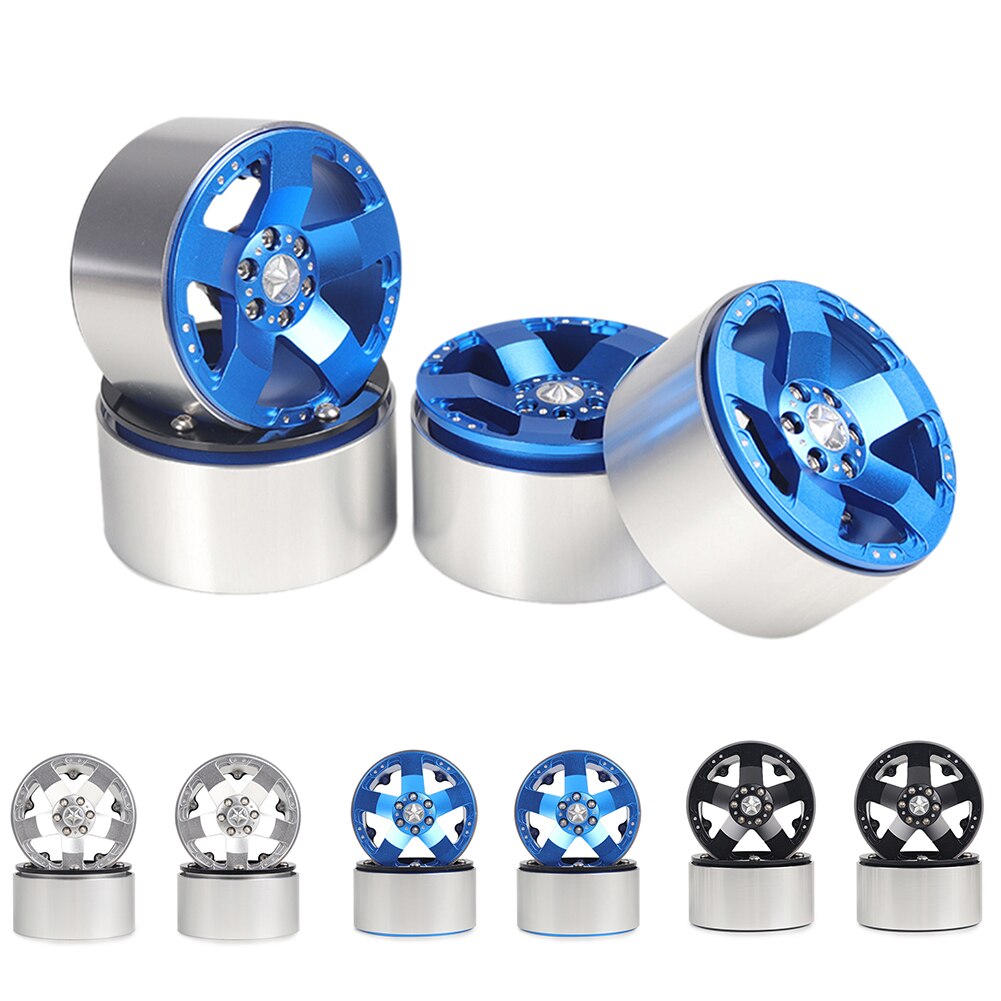 4pcs 2.2inch Crawler Rock Hub Wheel Rim