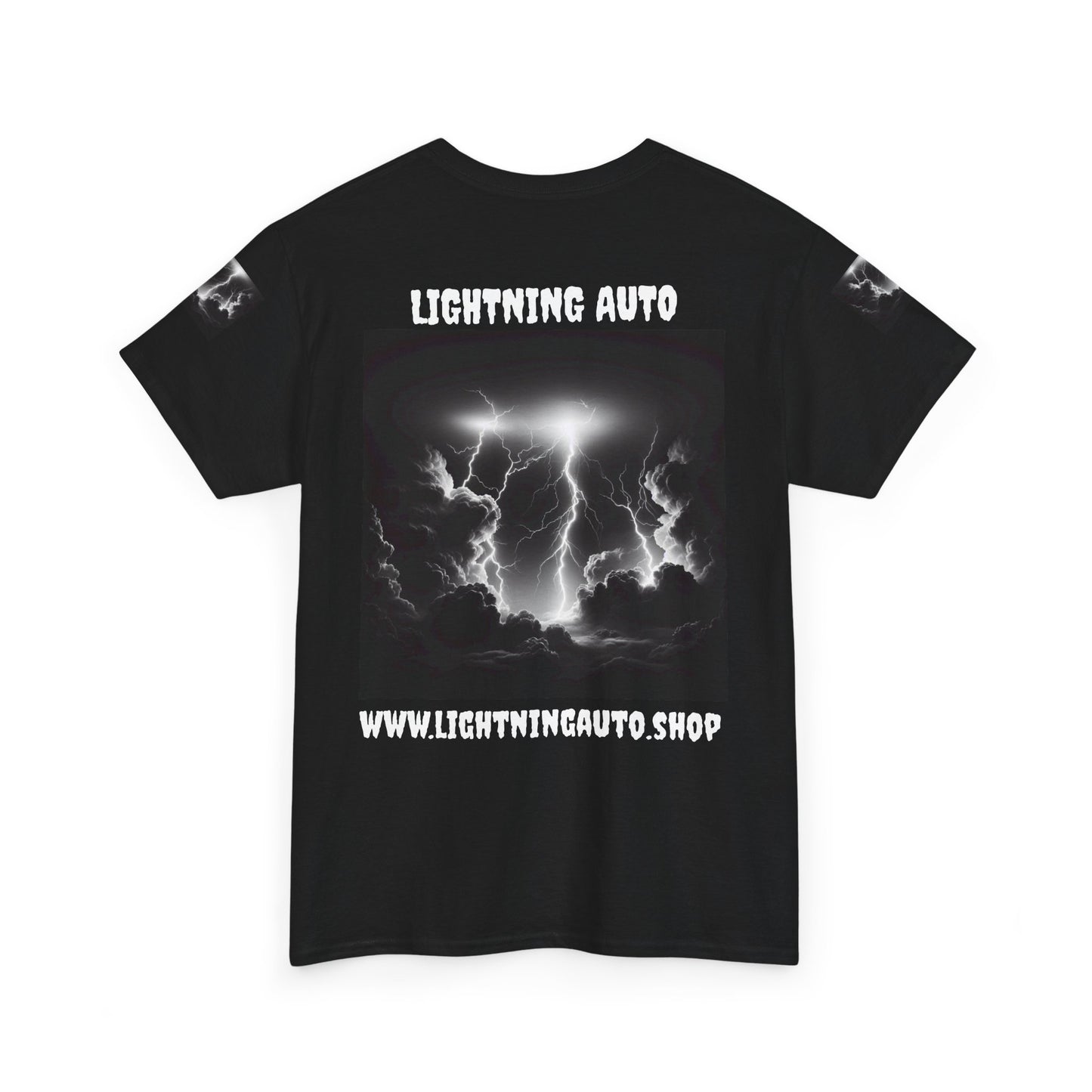 Unisex Heavy Cotton Tee Lightning Auto