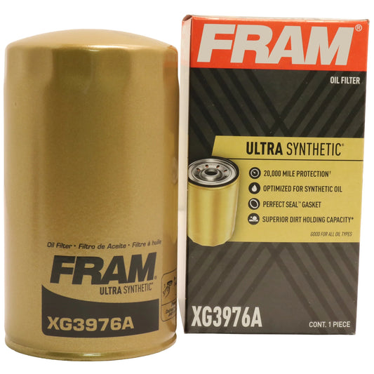 Ultra Synthetic Oil Filter, XG3976A, 20K Mile Replacement Filter for Select Dodge, Ram Vehicles