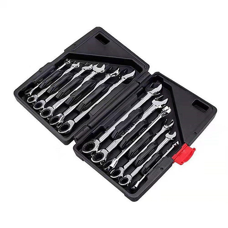 12PC Dual-purpose Ratchet Wrench Activity Auto Repair Tool