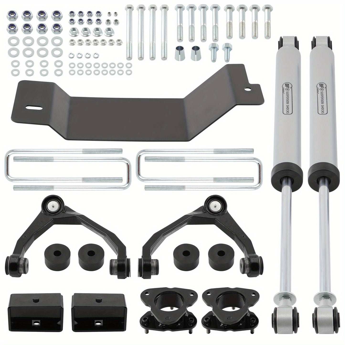 3.5" Suspension Lift Kit For Chevy Silverado GMC Sierra 1500 4WD 07-16