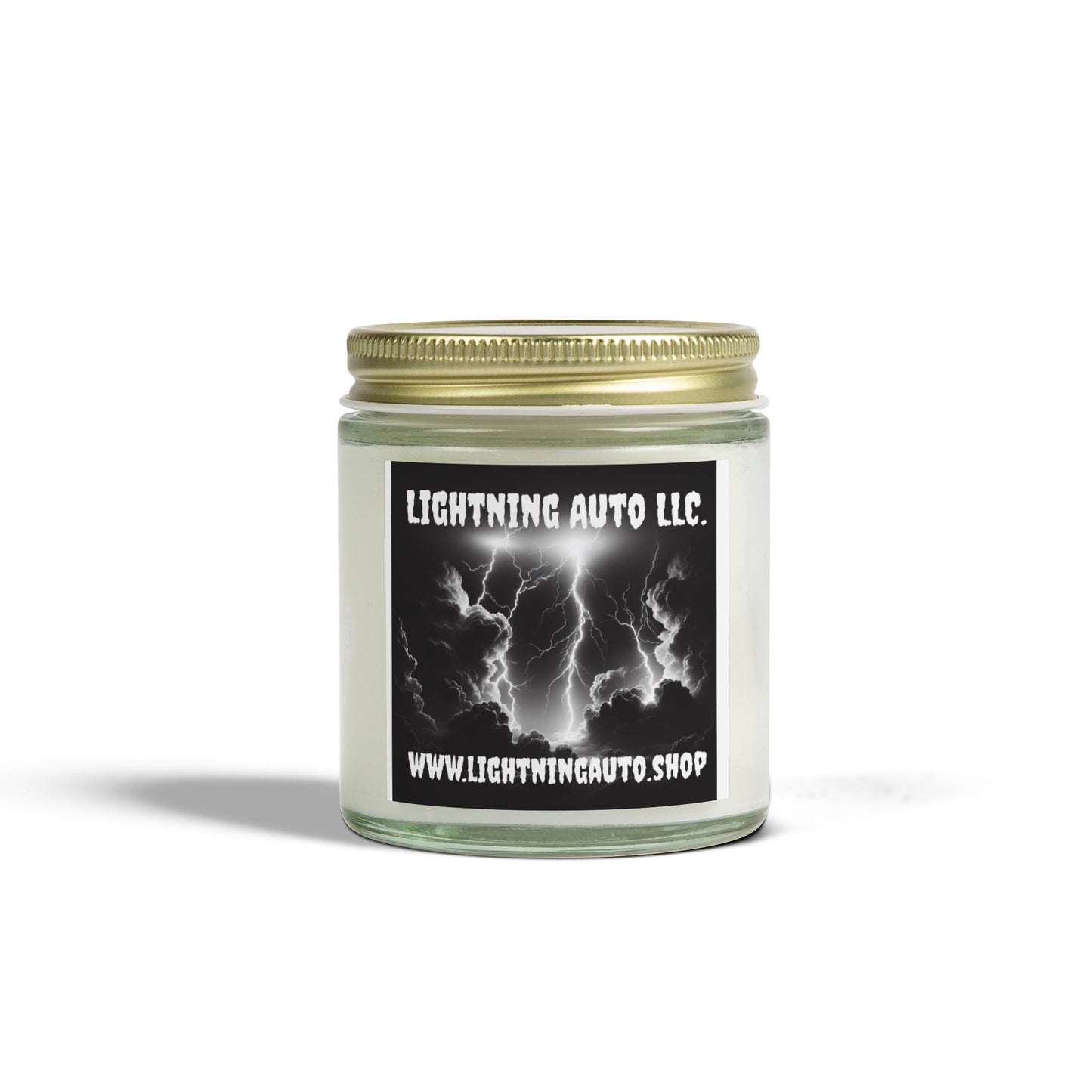 Scented Candles, Coconut Apricot Wax (4oz, 9oz) Lightning Auto