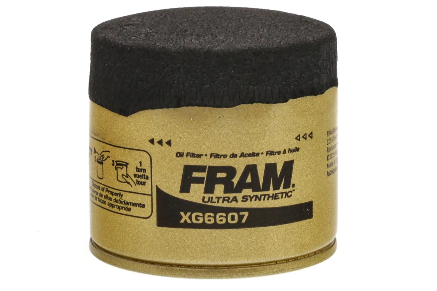 Ultra Synthetic Oil Filter, XG6607, 20K Mile Replacement Engine Oil Filter