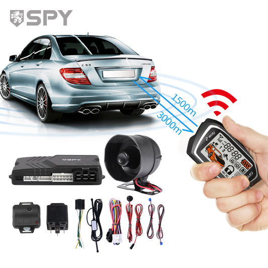 SPY Two Way LCD Remote Engine Starter Car Alarm System Auto Two Way