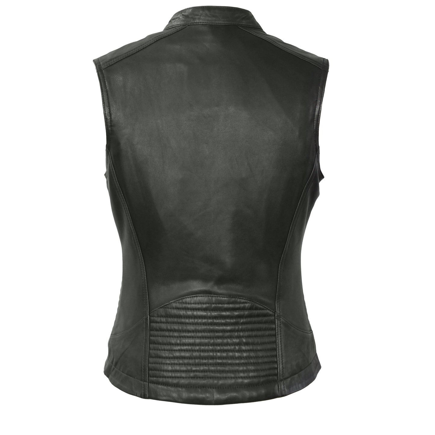 York - Women's Motorcycle Leather Vest