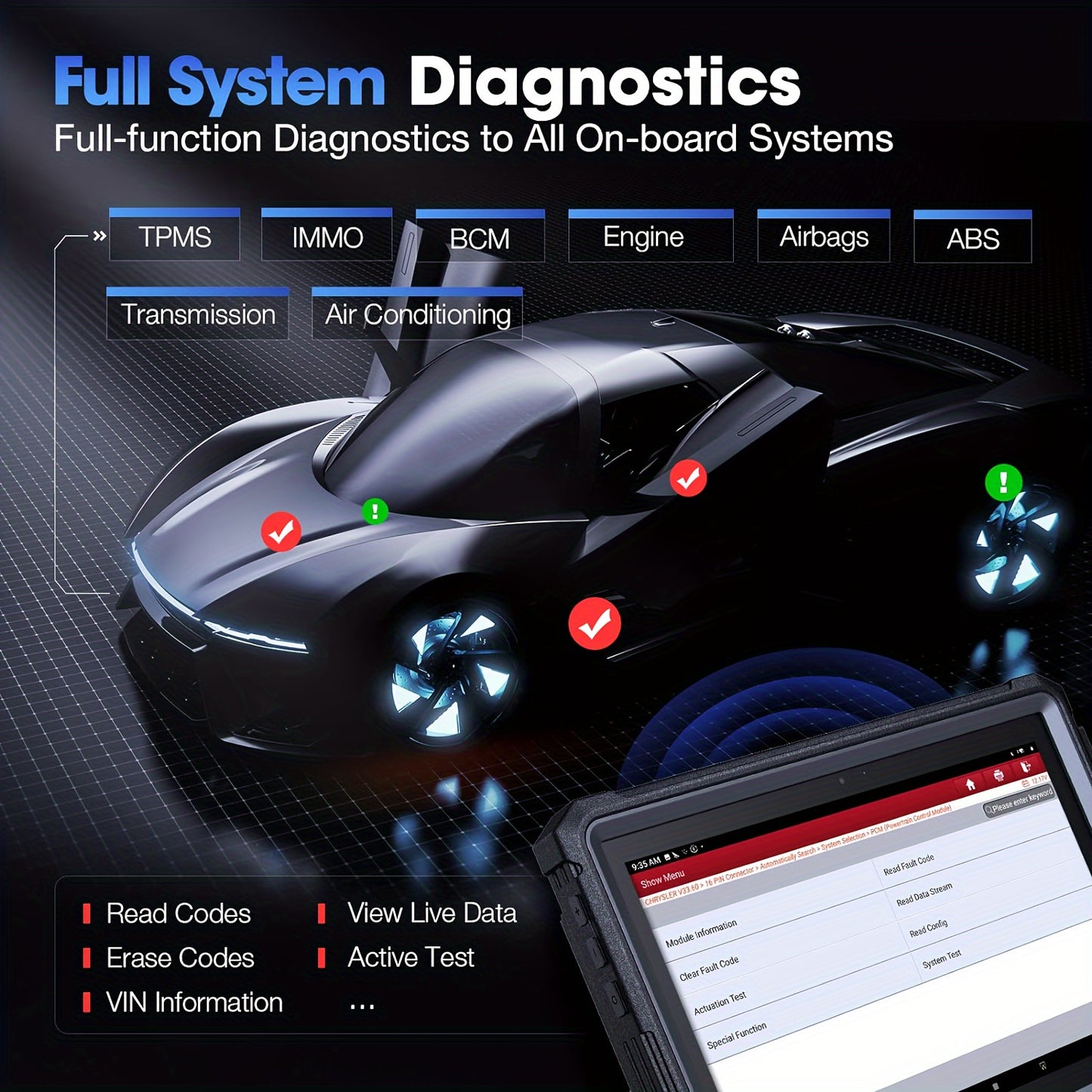 2-Year Free Update LAUNCH X431 PRO5 Diagnostic Scanner, J2534 Reprogramming Tool With ECU Coding, Upgrade Of X431 PRO3/V+, 50+ Service, Intelligent Diagnostics, Guided Functions, CAN FD/DoI