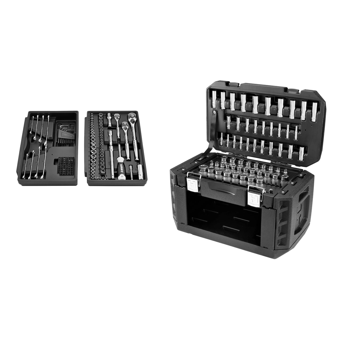 215-Piece Mechanics Tool Set, Multiple Drive, Chrome Finish