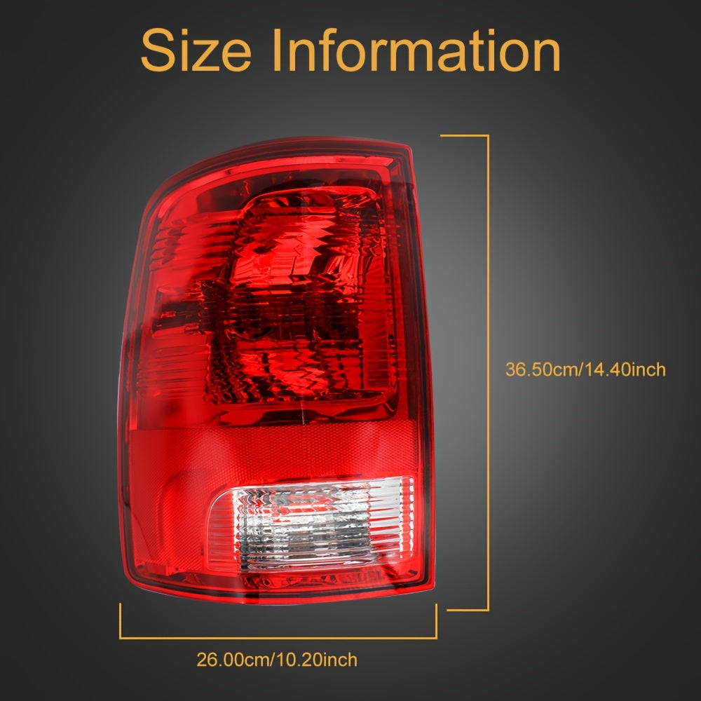 Work Light Assembly For Dodge Ram 1500 2500 3500 2009-2018 Driver & Passenger Side Red Indicator Lights (Bulbs Not Include)