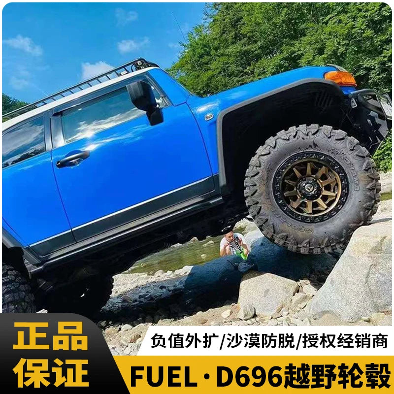 Suitable For Uel D696 Negative Off Road Wheel Hub 17 18 20 Inch Wrangler Raptor Tank 300 Gladiator