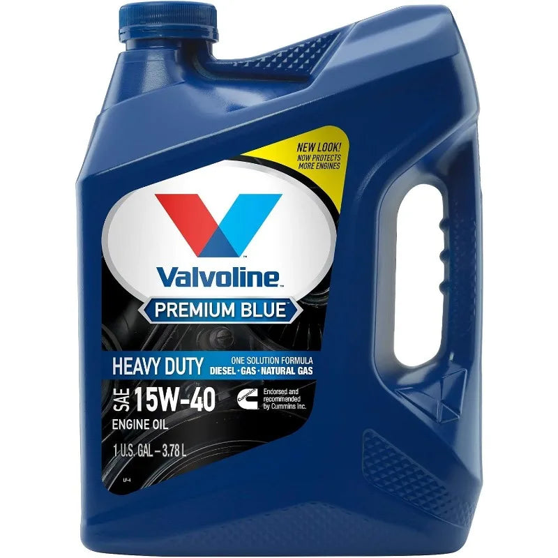 Valvoline Premium Blue SAE 15W-40 Diesel Engine Oil 1 GA, Case of 3