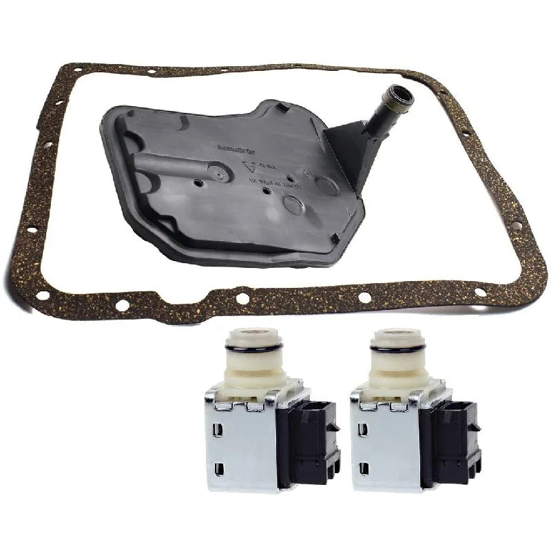 4L60E Shift Solenoid Transmission Filter Gasket Kits A&B for Buick Rainier Cadillac Escalade ESV EXT Chevrolet 24230298 24208576