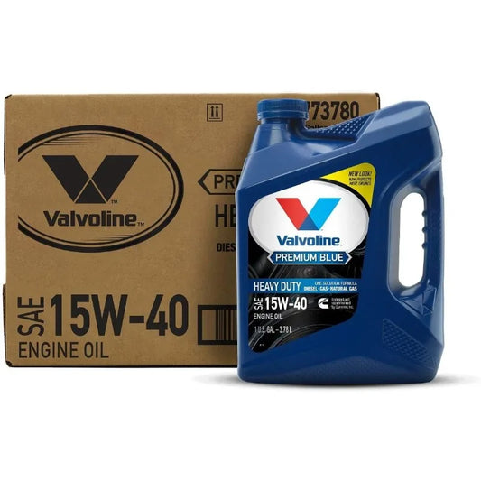 Valvoline Premium Blue SAE 15W-40 Diesel Engine Oil 1 GA, Case of 3