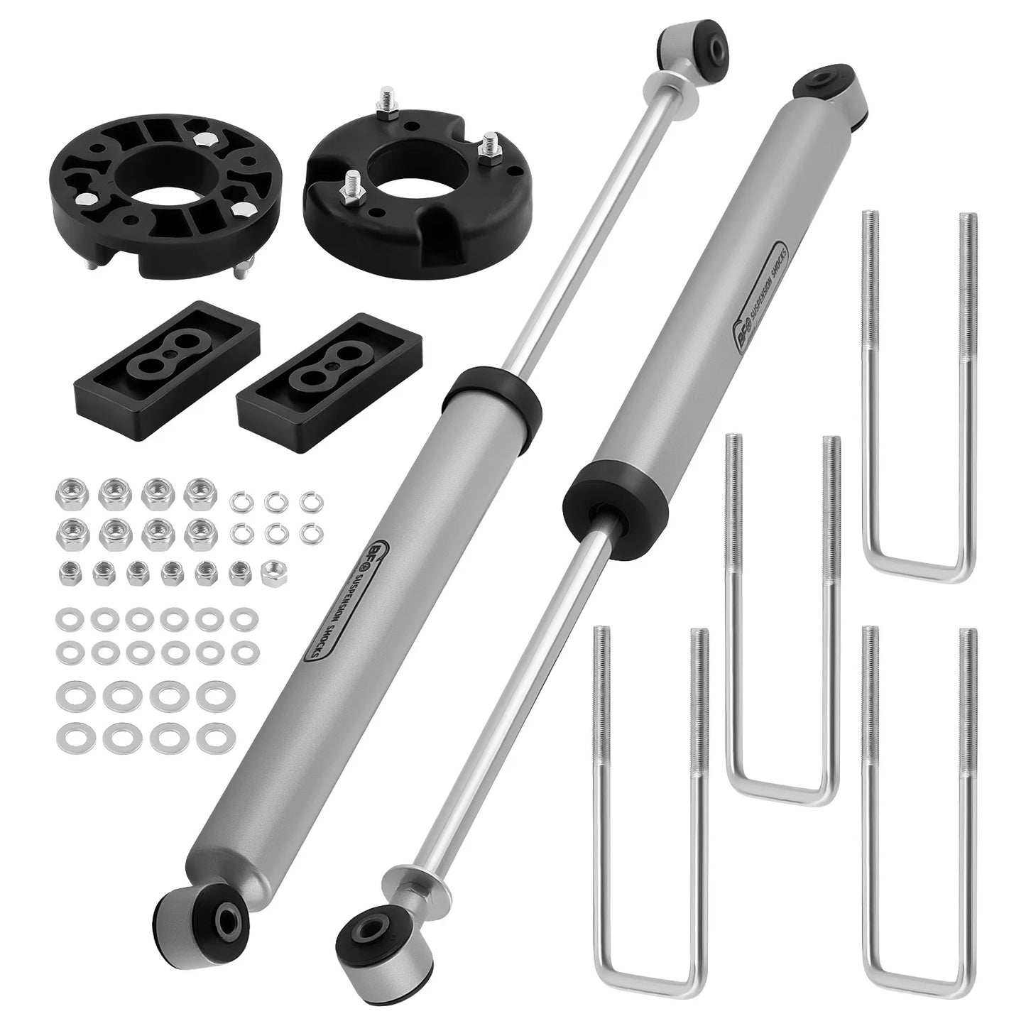 2 inch Suspension Lift Kit w/ Hardware For Ford F-150 2WD 4WD 2009-20 Anti-rust