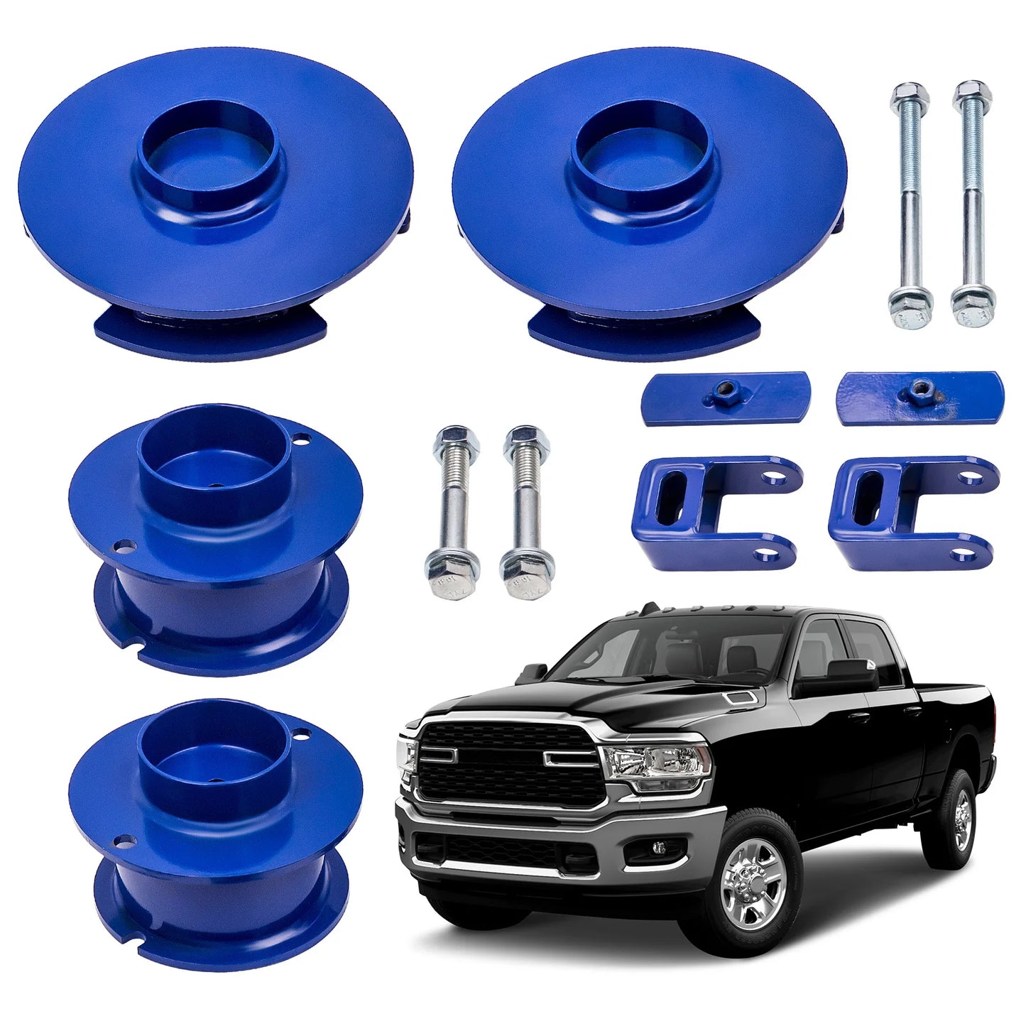 3" Front+1.5'' Rear Level Lift Kit Shock Extenders Fit Dodge Ram 2500 2014-2020