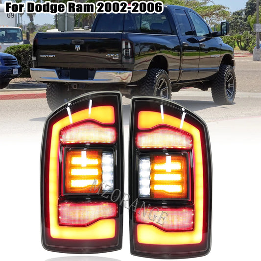 Tail Lights for Dodge RAM 1500 2500 3500 2002-2006 LED Rear Lights Driving Reversing Fog Lamp Brake Lamp Turn Signal Lamp