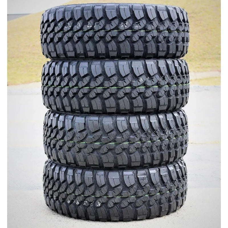 Set of 4 M/T 08 Plus Mud Off-Road LT235/75R15 Tires - 104/101Q Load Range C 6-Ply BSW