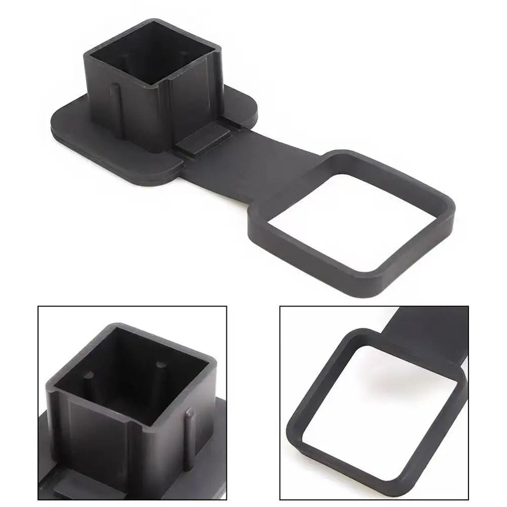 1pc New Car Plug Cover Trailer Hook Dustproof Plug Square Mouth Protective Cover For 2'' Trailer Hitch Receivers for Toyota