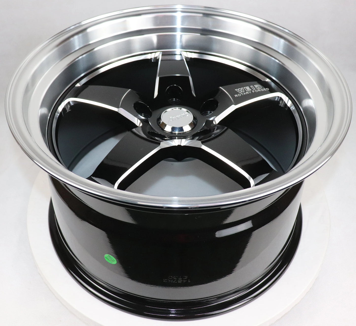 1PC 17 inch alloy wheels 18 inch black rims 5 holes 5x114.3 passenger car wheel rims