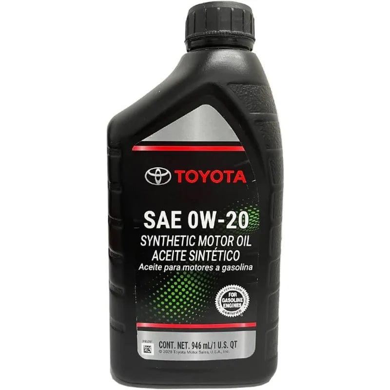 TOYOTA Genuine OEM 00279-0WQTE-01 Oil (4 QUARTS)