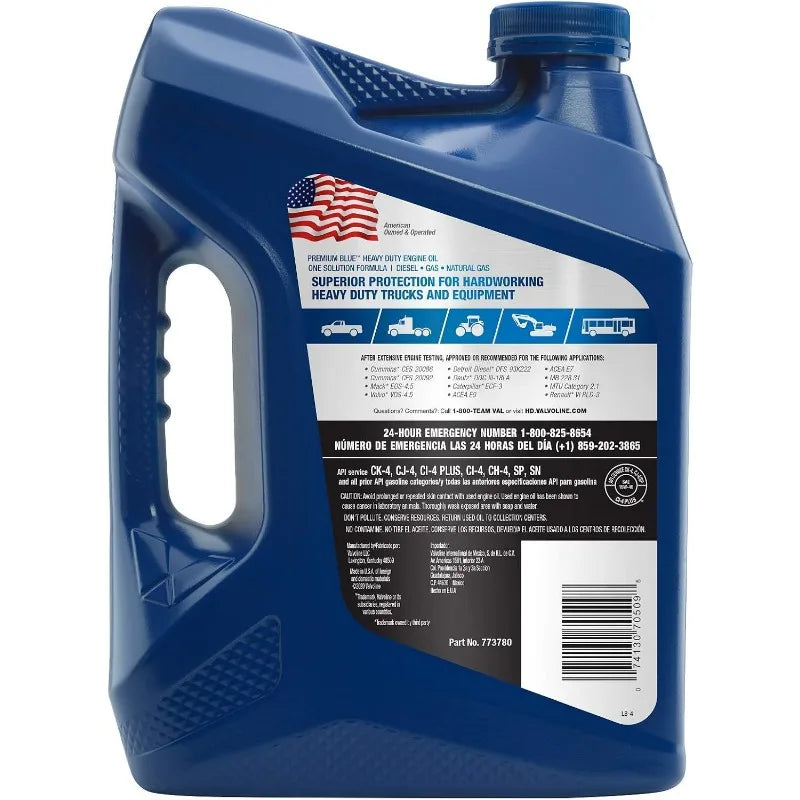 Valvoline Premium Blue SAE 15W-40 Diesel Engine Oil 1 GA, Case of 3