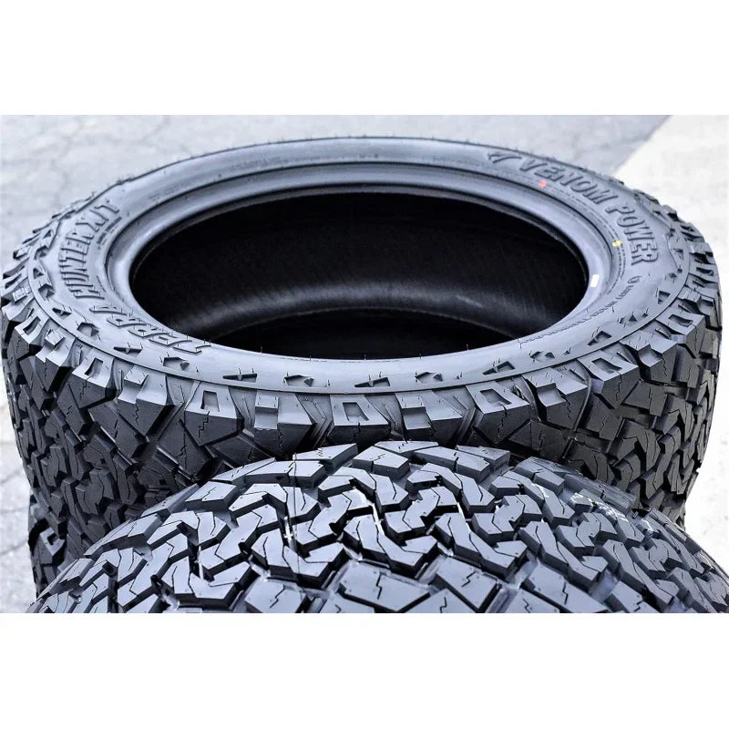 Venom Power Terra X/T XT All-Terrain Mud Light Truck Radial Tire-33X12.50R17LT 33X12.50X17 33X12.50-17 120R Load Range E