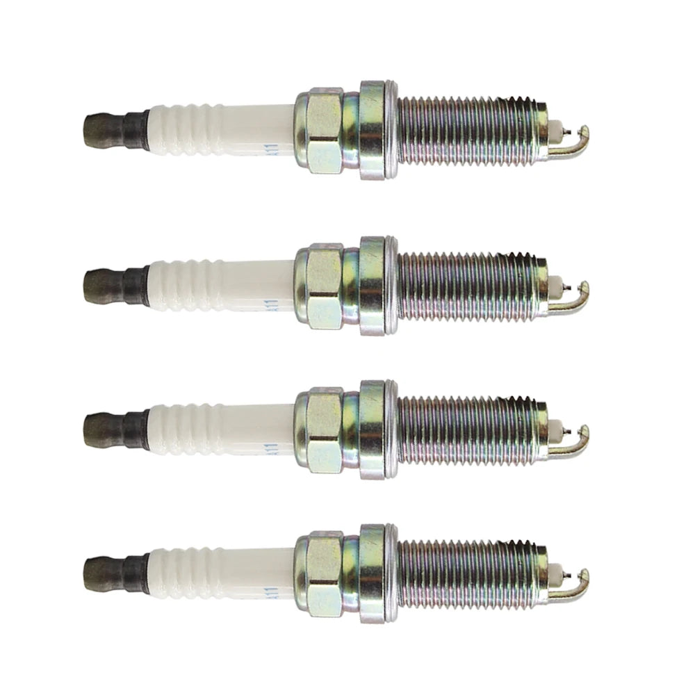 4pcs Iridium Spark Plugs 22401-JA01B DILKAR6A-11 for Nissan Alitma, Cube, NV200, Rogue/Rogue Select, Sentra, Versa