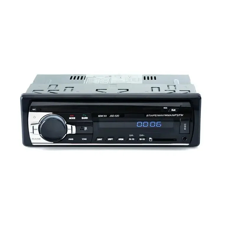 12/24V Car MP3 Player 60W*4 Bluetooth Audio Radio Multimedia Auto Raido Player in Dash Support USB TF FM AUX