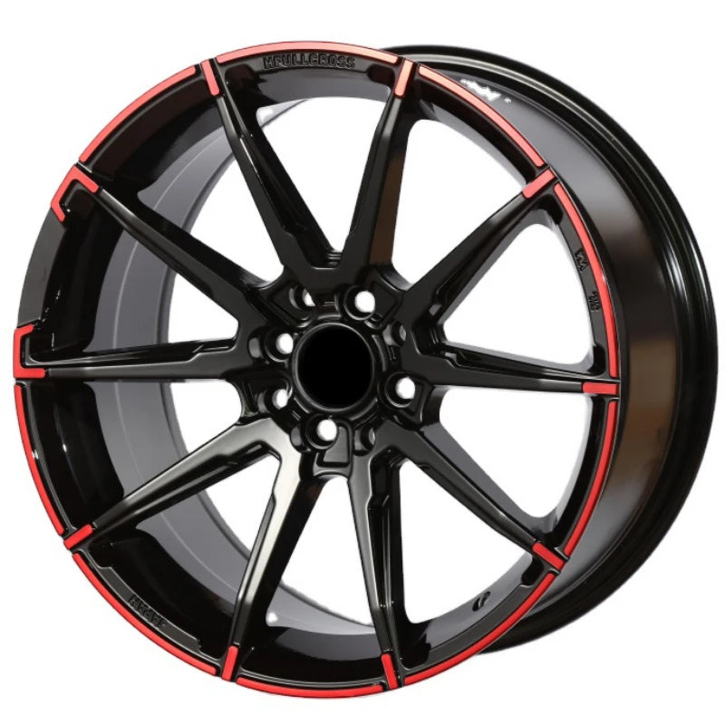 4x100 Mags 4 Holes Sport Rims 114.3 15 16 17 18 Inch 5x114.3 5x100 5 Holes Aluminum Alloy Car Wheels Casting