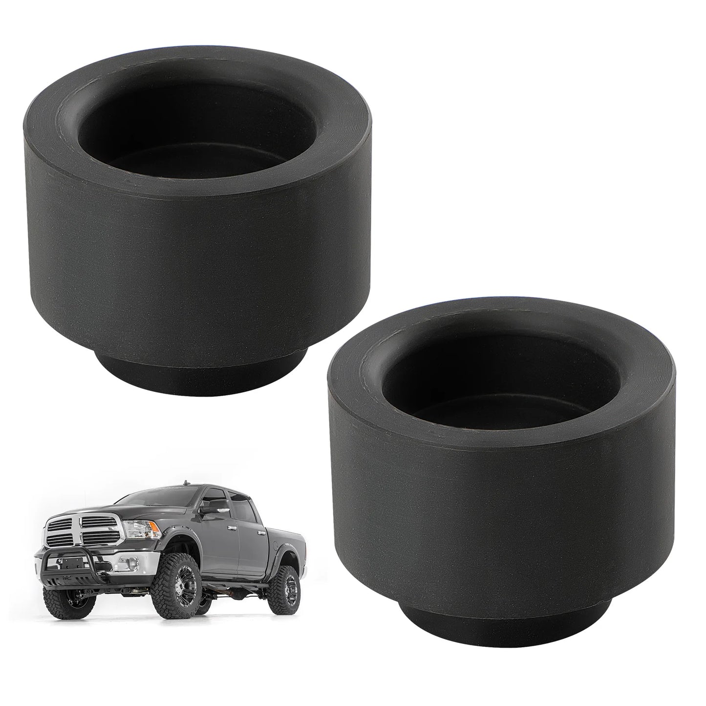 2in Rear Lift Leveling Kit Coil Spring Spacers for Dodge Ram 1500 2009-2023  4x4 2x4