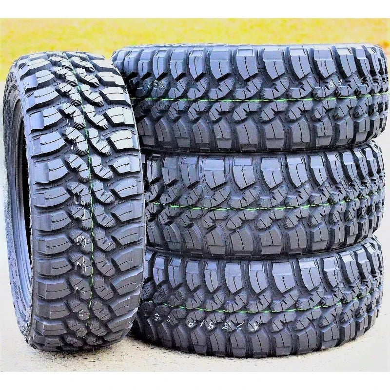 Set of 4 M/T 08 Plus Mud Off-Road LT235/75R15 Tires - 104/101Q Load Range C 6-Ply BSW