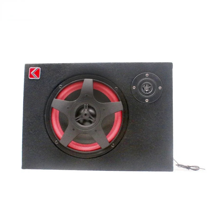 12V/24V/220V High Power Bluetooth Three Use 6-Inch Square Card Car Subwoofer