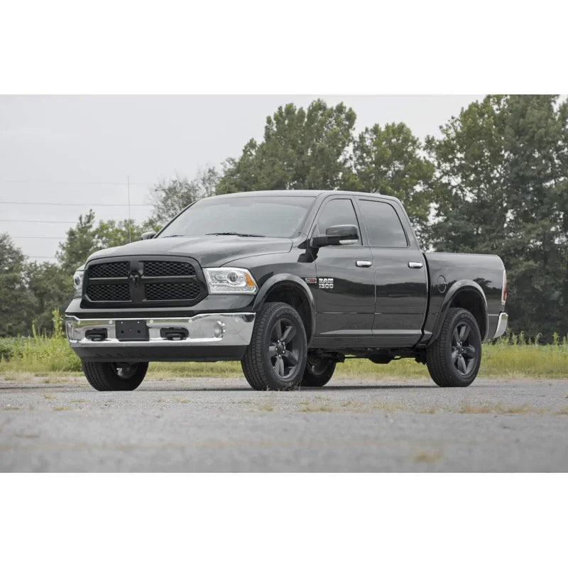 2" N3 Loaded Struts (fits) 2012-2018 Ram Truck 1500 4WD Lifted Coil Spring Struts 500028 & 0-2.5" N3 Rear Shock Absorbers for 20