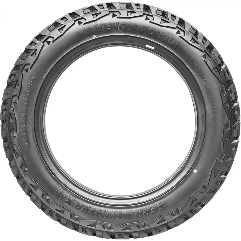 Venom Power Terra X/T XT All-Terrain Mud Light Truck Radial Tire-LT305/55R20 305/55/20 305/55-20 121/118Q Load Range E LR