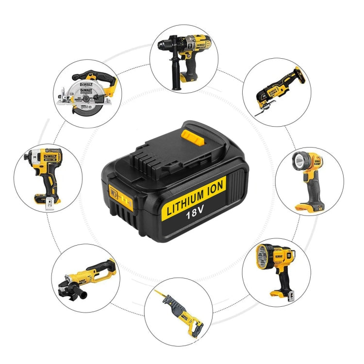 5000mAh For Dewalt DCB180 / DCB181 / DCB200 18V Electrical Tools Spare