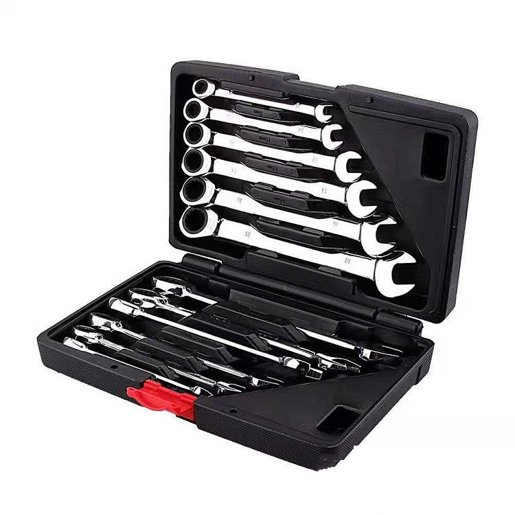 12PC Dual-purpose Ratchet Wrench Activity Auto Repair Tool