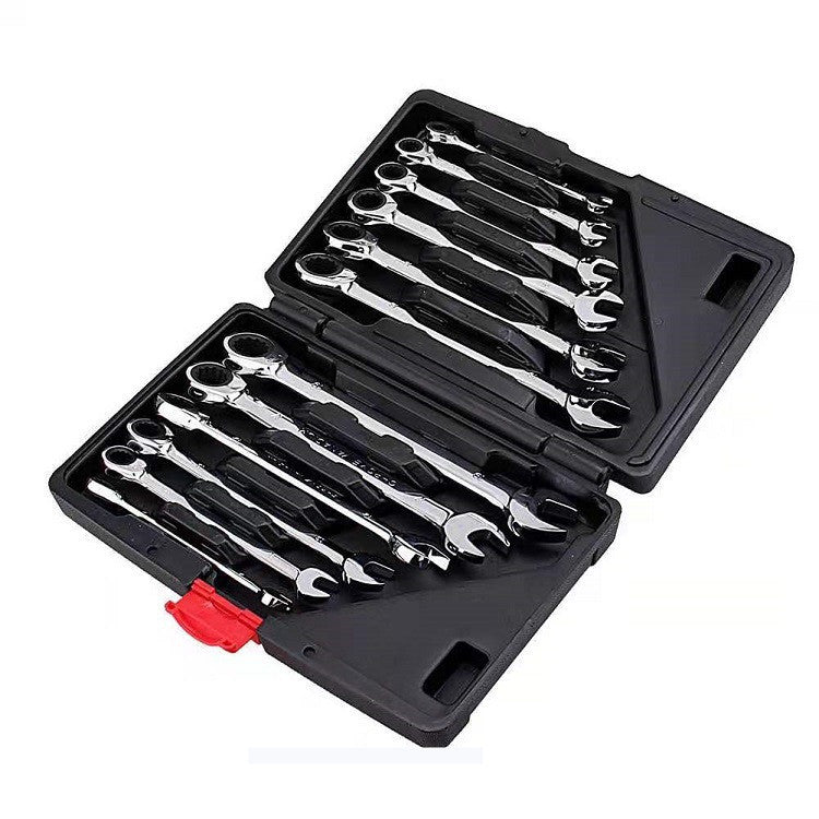 12PC Dual-purpose Ratchet Wrench Activity Auto Repair Tool