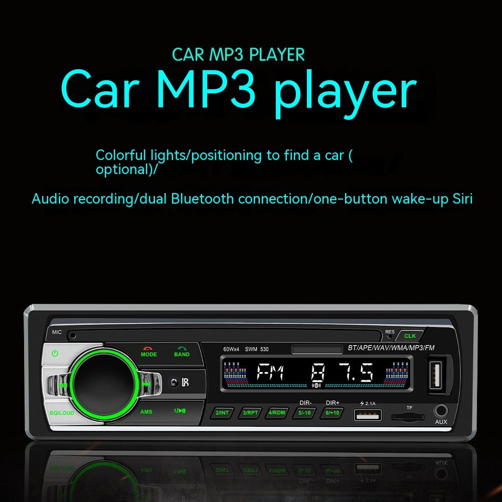 Universal Automotive MP3 Player Bluetooth Hands-free Central Control Audio